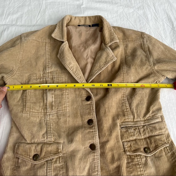 RAG Tan Corduroy Jacket - Size S - Picture 6 of 12